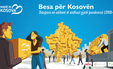 ‘Besa për Kosovën’ shpërndanë 200 pako ushqimore në Komunën e Gjakovës