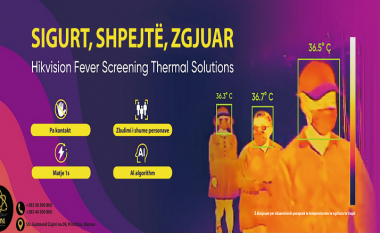 Elting Eletronics sjell kamera termale që e detektojnë temperaturën e trupit, e cila është shenja e coronavirusit