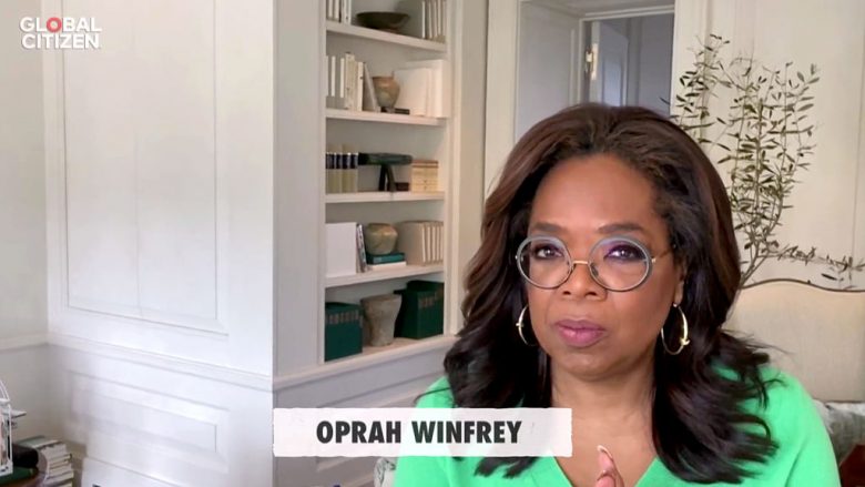 Oprah Winfrey flet për punëtorët shëndetësorë gjatë fjalimit në “One World: Together At Home”