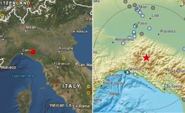 Tërmet afër zonës më të goditur nga coronavirusi në Itali