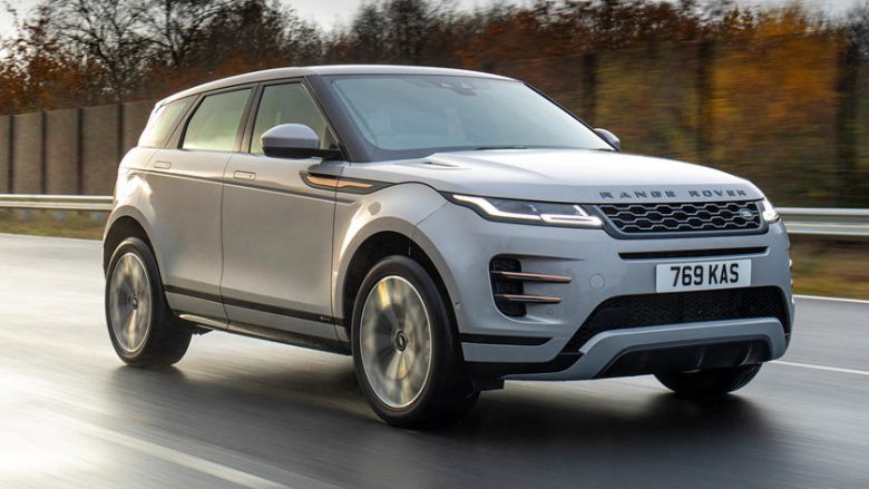 Range Rover Evoque në versionin e një hibridi që mbushet me rrymë