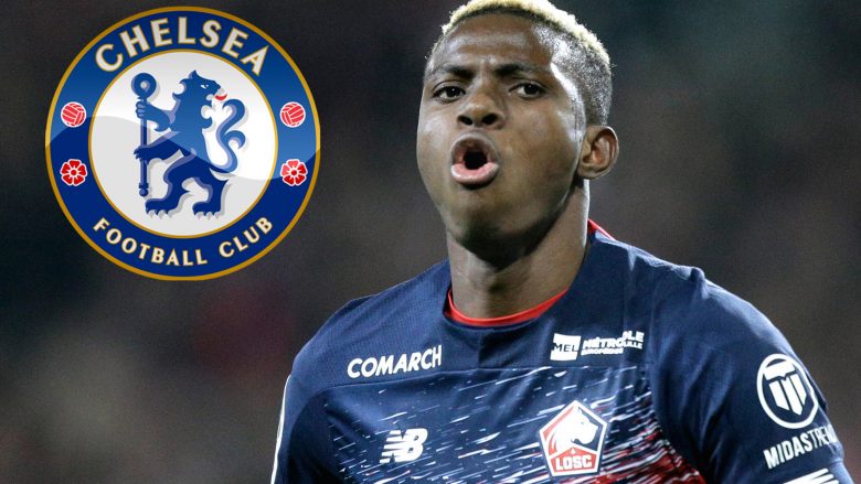 Chelsea fillon kontaktet me Lillen për Victor Osimhen