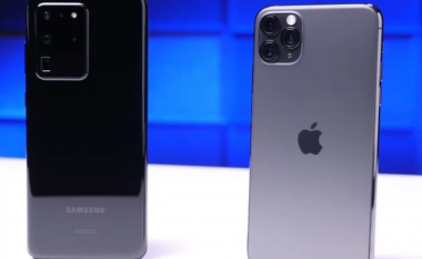 Testi i baterisë së Samsung Galaxy S20 Ultra vs iPhone 11 Pro Max (Video)