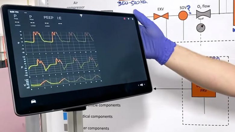 Tesla po krijon ventilator për të ndihmuar pacientët duke shfrytëzuar pjesë nga Model 3