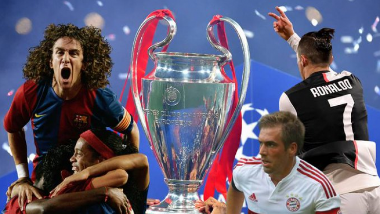 UEFA publikon formacionin me lojtarët më të mirë në histori të Ligës së Kampionëve
