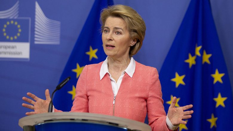 Ursula von der Leyen: Nuk ka përshpejtim të procesit aderues me Maqedoninë e Veriut dhe Shqipërinë