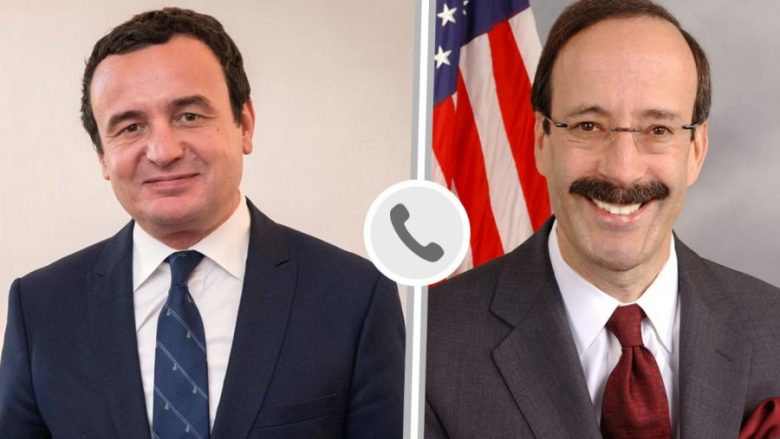 Kurti bisedë telefonike me Engel, thotë se është i pakënaqur me politikën aktuale të SHBA-së ndaj Kosovës