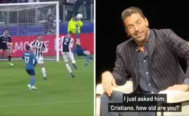 Buffon kujton bisedën që e kishte me Ronaldon pas golit gërshërë të pranuar në Ligën e Kampionëve