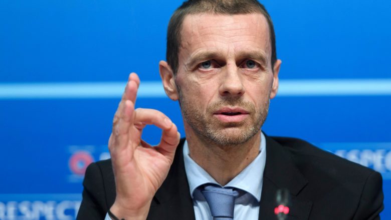Presidenti i UEFA-s jep afatin e fundit kur duhet të përfundojë sezoni në Ligën e Kampionëve dhe Ligën e Evropës