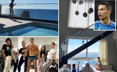 Brenda rezidencës afro tetë milionë euroshe të Ronaldos në Madeira - atje ku futbollisti po qëndron i izoluar me familjen e tij