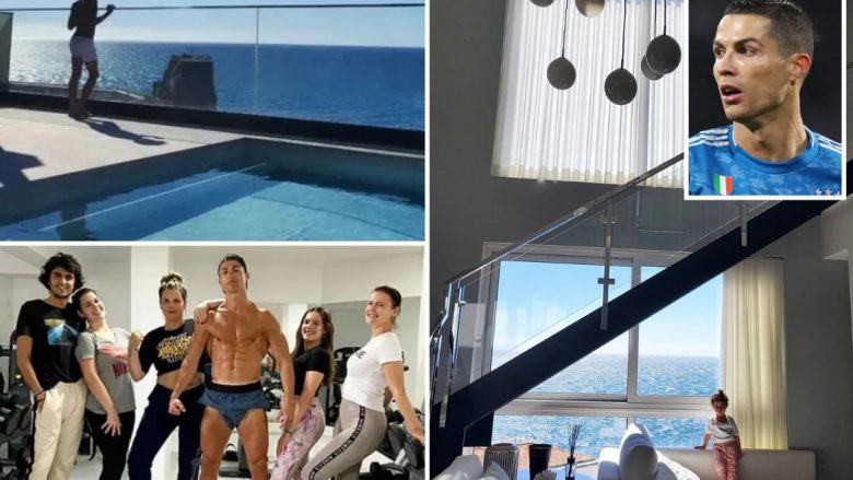 Brenda rezidencës afro tetë milionë euroshe të Ronaldos në Madeira – atje ku futbollisti po qëndron i izoluar me familjen e tij