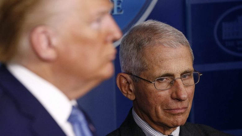 Trump dhe dr. Fauci, mendime të ndryshme për nivelin e testimeve për Covid-19