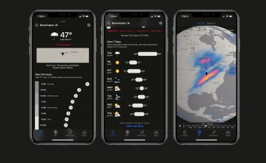 Apple blen aplikacionin e motit Dark Sky, e largon nga Android