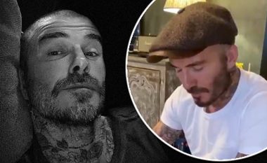 “Thjeshtë duhej ta bëja”, David Beckham tregoi se si u detyrua të rruajë kokën në kushte shtëpie