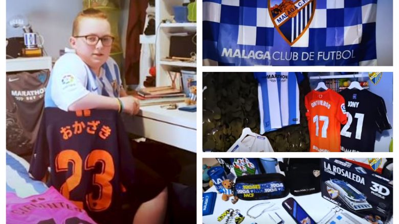Ka pesë klube të Ligës Premier në Londër, por 12-vjeçari londinez Dylan Murray ka zgjedhur të jetë tifoz i Malagas