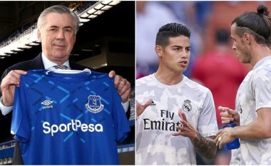 Plani madh i Ancelottit për ta ngritur Evertonin nis me nënshkrimin e super yjeve – Bale dhe James, dy objektivat kryesorë