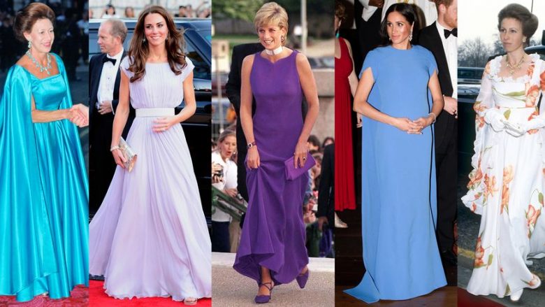 Fustanet më madhështore të veshura nga familja mbretërore