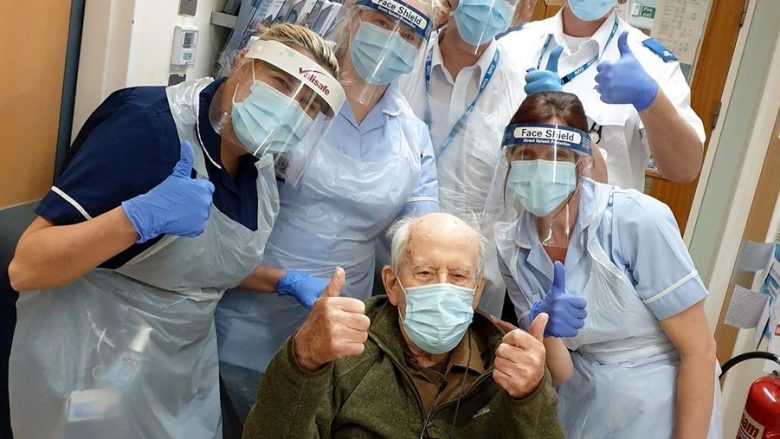 101-vjeçari nga Britania e Madhe shërohet plotësisht nga coronavirusi