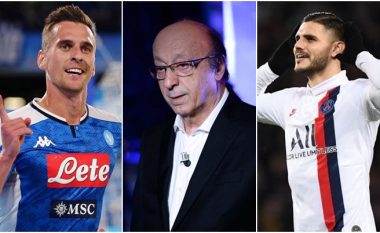 Moggi: Milik më i mirë për Juventusin, Icardi për Napolin