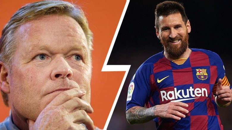 Koeman: Messi më i miri i të gjitha kohërave, por Barcelona duhet të përgatit pasuesin e tij