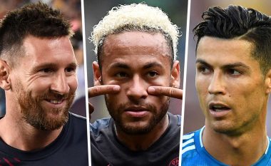 “Ronaldo, Messi dhe Neymar janë të preferuarit e mi” – Mbappe thotë se treshja e shtynë atë që të arrijë nivelet e larta