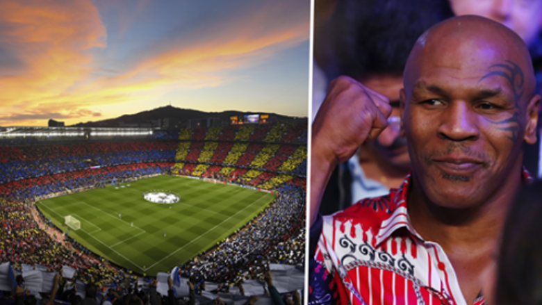 Kompania e Mike Tyson që prodhon kanabis dëshiron ta blejë emrin e stadiumit të Barcelonës