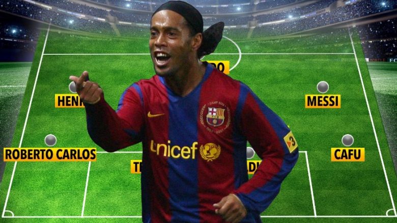 Ronaldinho zgjedh formacionin e ëndrrave në Ligën e Kampionëve, lë jashtë CR7