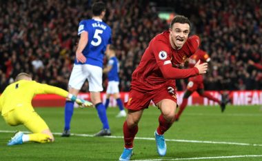 “Më mungon kjo ndjenjë”, Xherdan Shaqiri kujton me nostalgji golin në derbi ndaj Evertonit