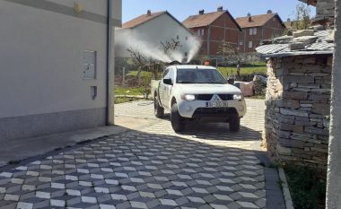 Komuna e Malishevës dezinfekton shtëpitë e banorëve të infektuar me COVID-19 në këtë komunë