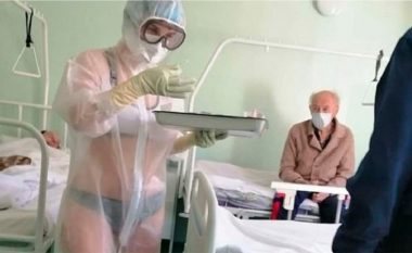 Infermierja ruse ndihmon pacientët e veshur vetëm në të brendshme, sanksionohet nga komisioni disiplinor