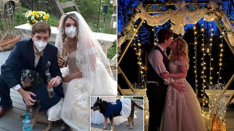 Pasojat e coronavirusit, martohen pa prezencën e dasmorëve – dyshja e transmetojnë ceremoninë ‘live’ në Facebook