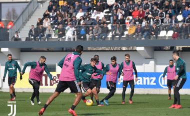 Talenti shqiptar e zëvendëson Higuainin, del në stërvitje me ekipin e parë të Juventusit