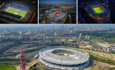 Dhjetë stadiumet neutrale ku mund të zhvillohen ndeshjet e mbetura në Ligën Premier