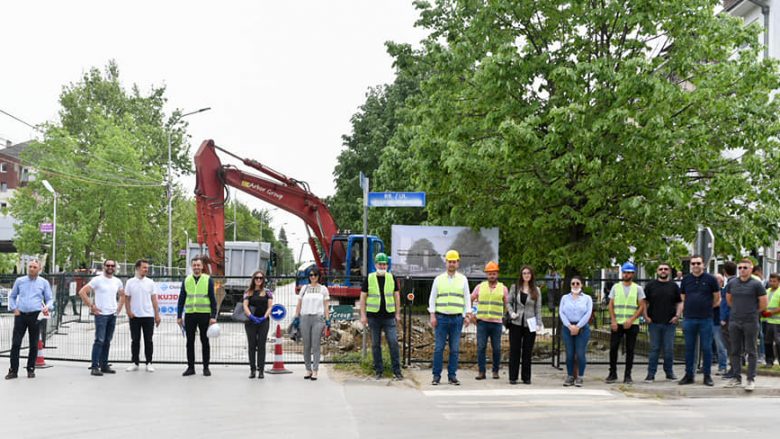 Fillojnë punimet për ndërtimin e Bulevardit të qytetit të Kamenicës