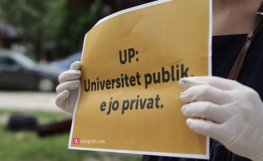 Studentët kundërshtojnë emërimet e reja në UP, kërkojnë anulimin e zgjedhjeve