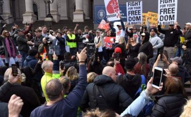 Arrestohen dhjetë protestues në Australi, dolën të kundërshtonin masat e ndalesës