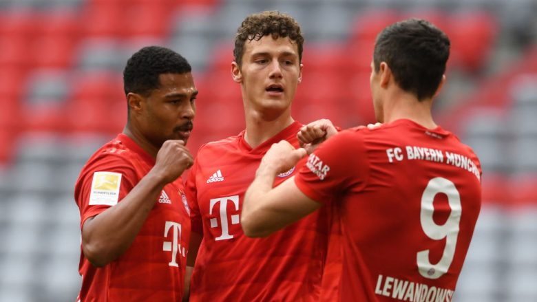 Bayerni fiton thellë ndaj Fortuna Dusseldorfit, marshon sigurt drejt titullit në Bundesliga