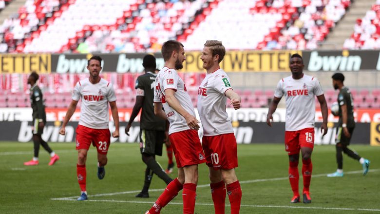 Lojtari i Kolnit, Florian Kainz nuk e respektoi rregullin e distancimit në festën e golit ndaj Mainzit
