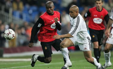 Sot 16 vite më parë Samuel Eto’o hyri në skenën e madhe duke i shënuar dy herë Real Madridit në Santiago Bernabeu