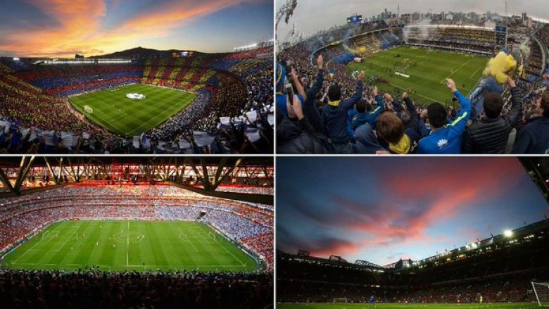 Tifozët votojnë për 40 stadiumet më të mrekullueshme në botë