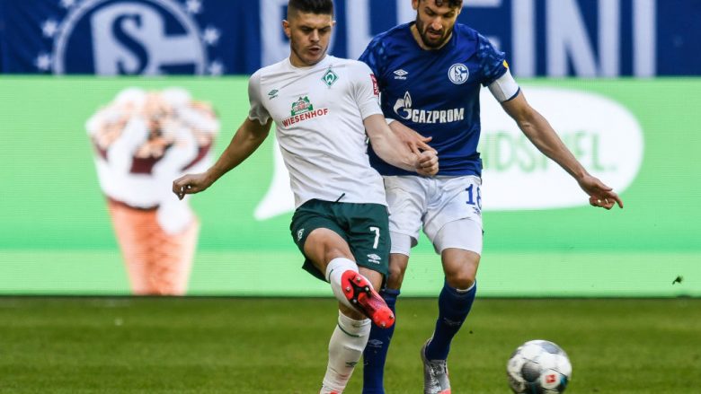 Milot Rashica gjen asistimin e parë pas rikthimit të Bundesligas, Bittencourt shënon ndaj Schalkes