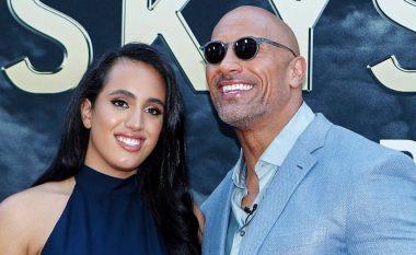 Dwayne ‘The Rock’ Johnson thotë se është krenar për vajzën e tij, e cila nënshkroi kontratë me WWE
