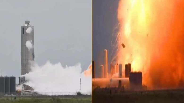 Raketa e SpaceX u kthye në një “top zjarri” – momenti i shpërthimit të saj