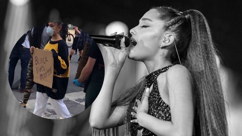 Ariana Grande i bashkohet protestës pas vrasjes së George Floyd