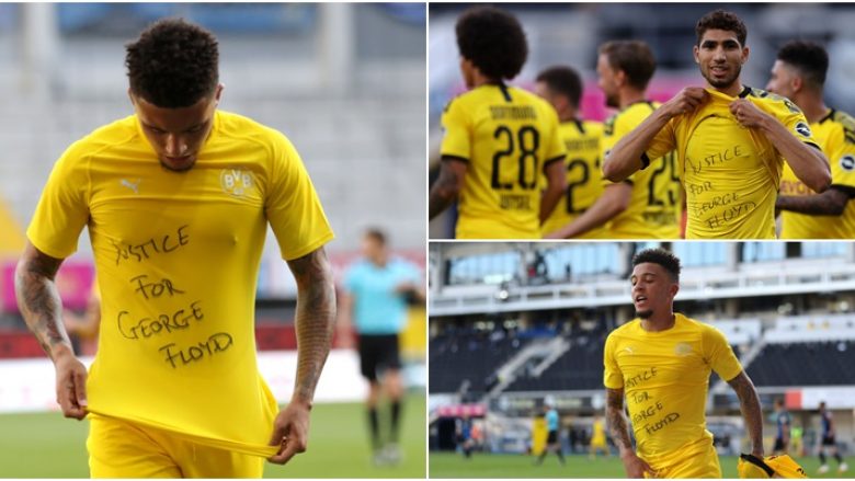 “Drejtësi për George Floyd” – fushatës i bashkohen edhe lojtarët e Dortmundit