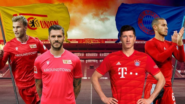 Formacionet zyrtare: Union Berlin – Bayern Munich