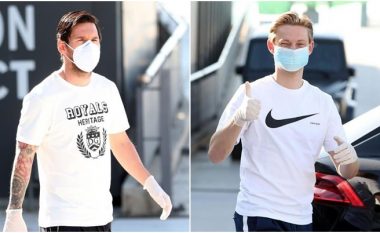 Stafi dhe lojtarët e Barcelonës rezultojnë të gjithë negativ me coronavirus
