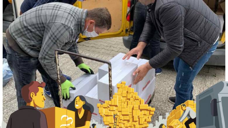 ‘Besa për Kosovën’ dhuron 200 pako me ushqime për familjet në nevojë në Podujevë
