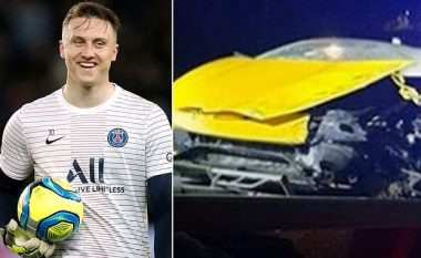 Portieri i PSG-së pëson aksident dhe shkatërron veturën e tij Lamborghini me vlerë 220 mijë euro