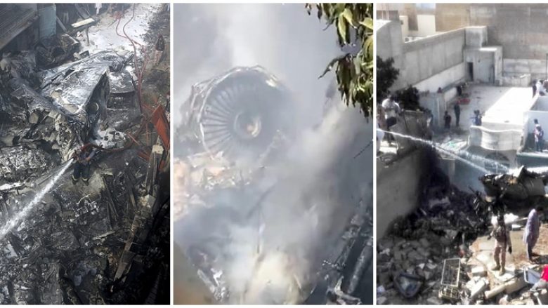 Nuk ka të mbijetuar nga rrëzimi i aeroplanit në Pakistan, humbin jetën 107 persona – publikohen pamjet e para në vendin e përplasjes së fluturakes